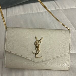 Saint Laurent cross body wallet